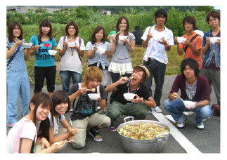 秋のいも煮会